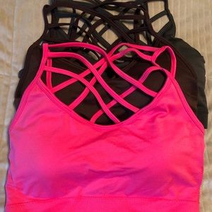 BRAND NEW Set of 3 strappy bralettes